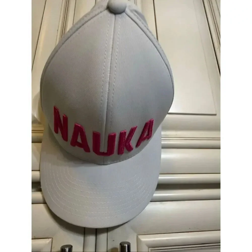 G/Fore Women's Nauka Golf Adjustable Snapback Hat Cap White Pink One Size